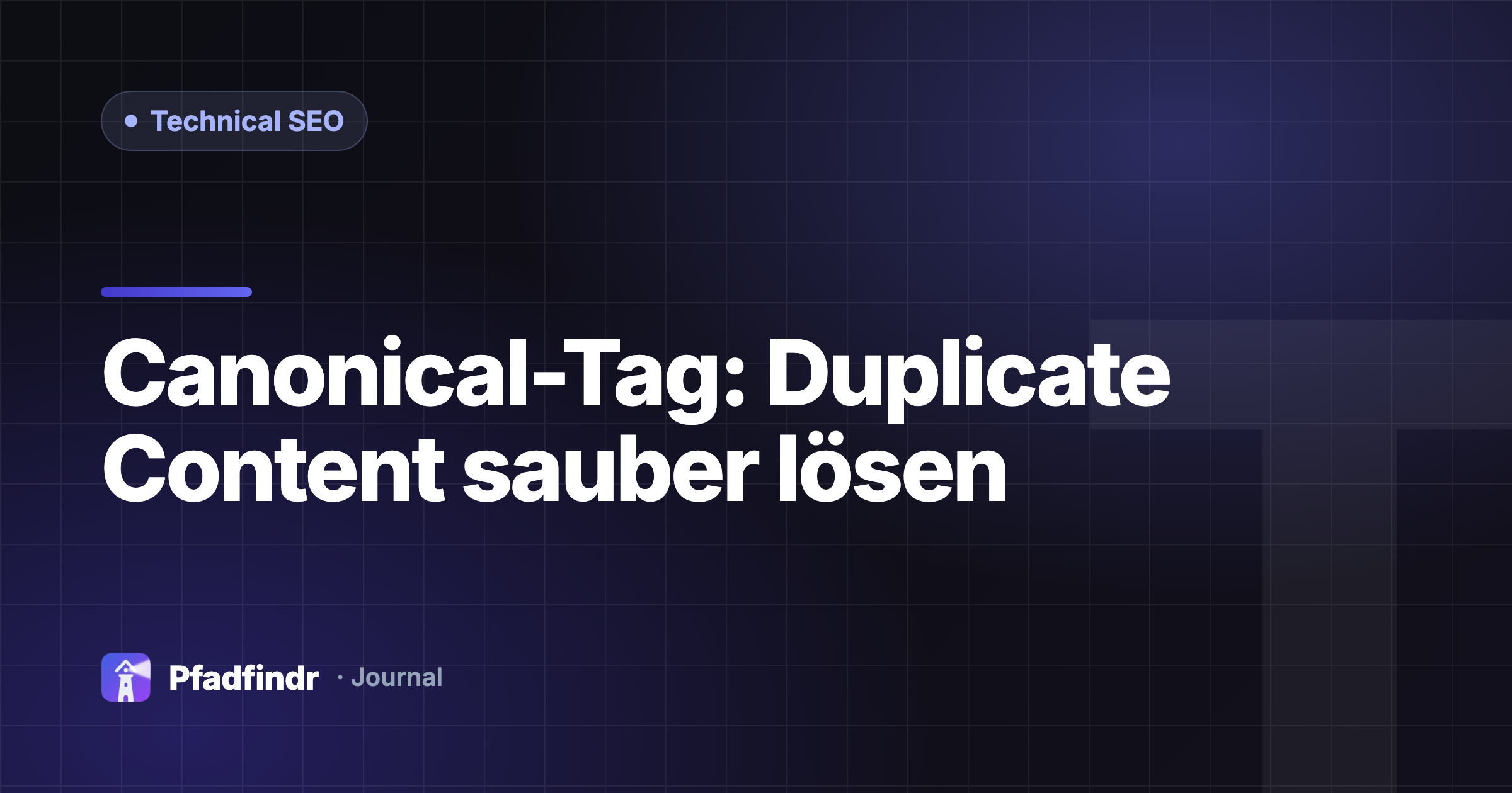 Canonical-Tag: Duplicate Content sauber lösen